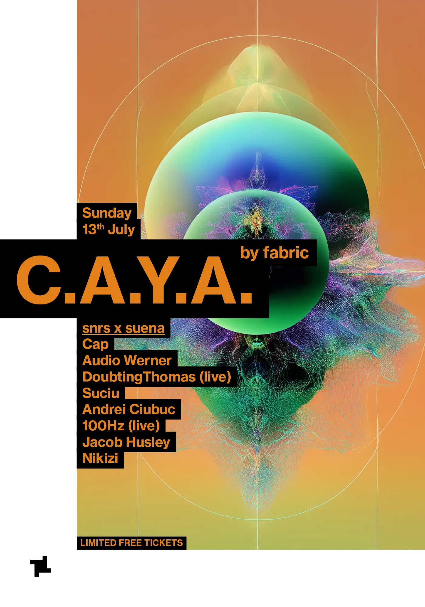 CAYA by fabric: snrs x suena